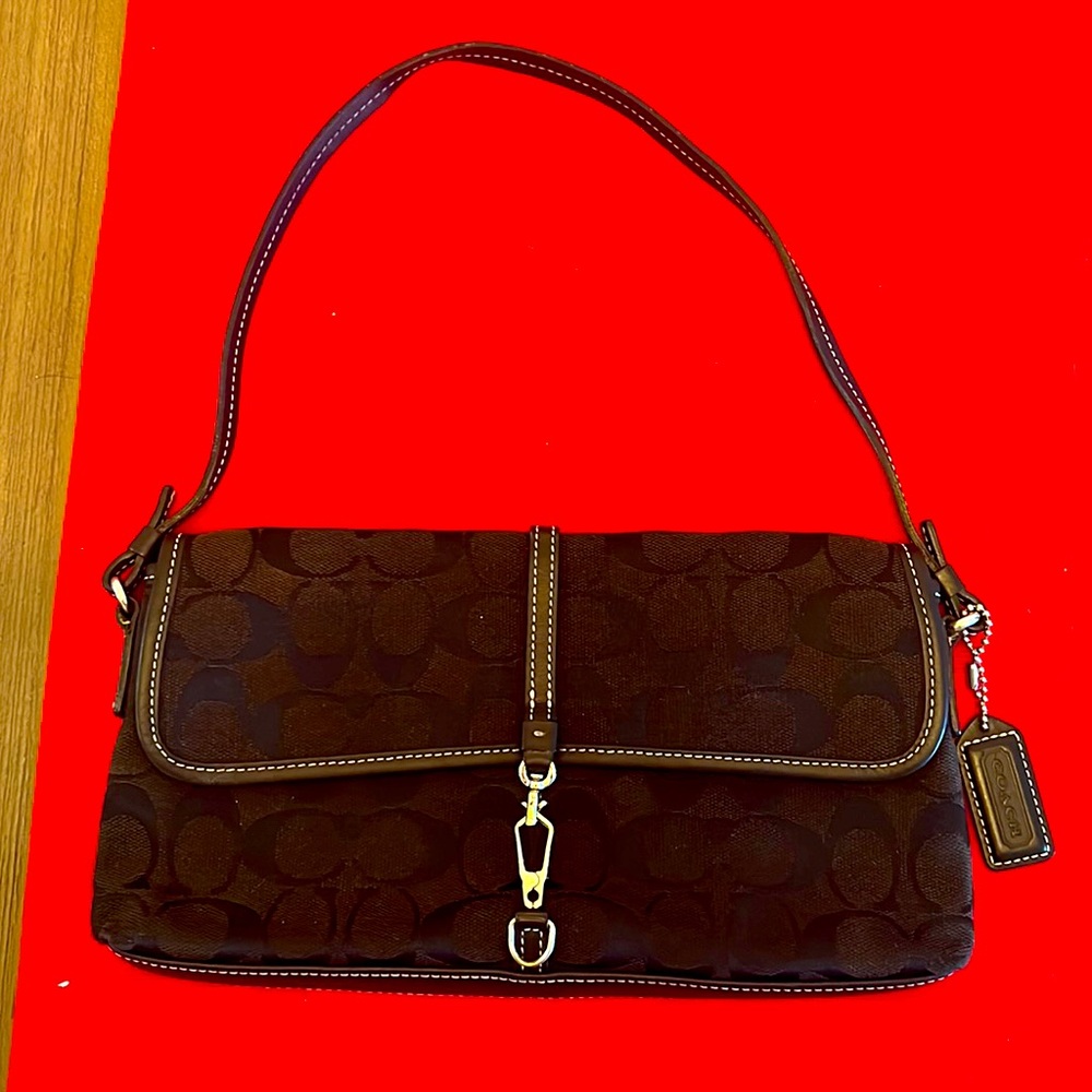 Black Coach shoulder bag